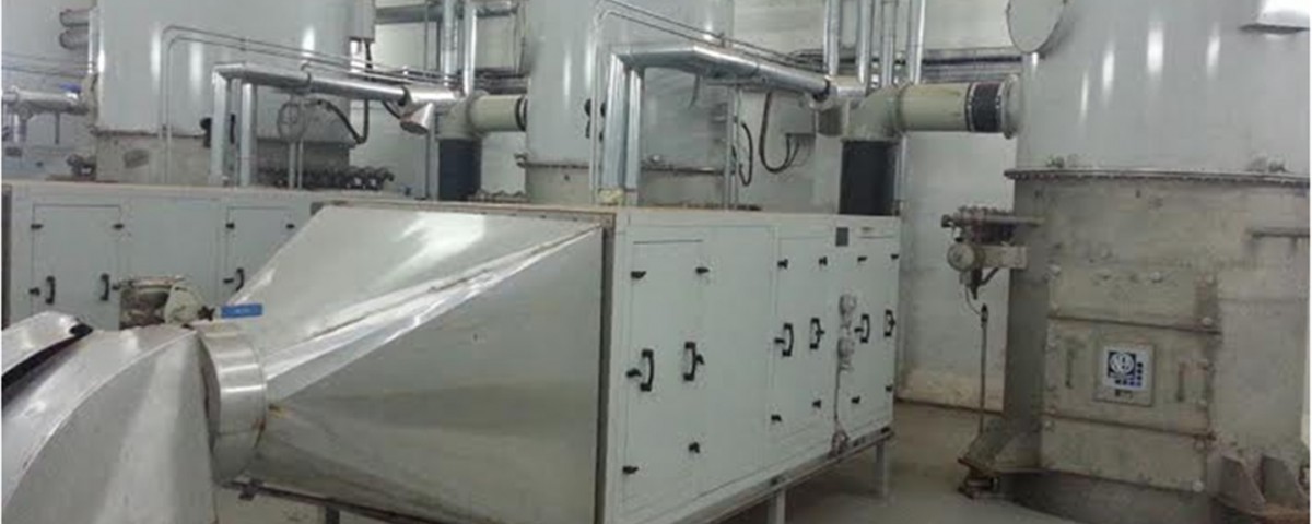 Tank Installation for Powder Plant